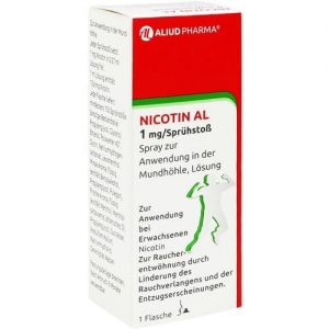NICOTIN AL 1 mg/Sprühstoß Spray zur Anwendung in der Mundhö. 