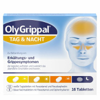 OlyGrippal Tag & Nacht – Tabletten und Filmtabletten (Johnson & Johnson): 